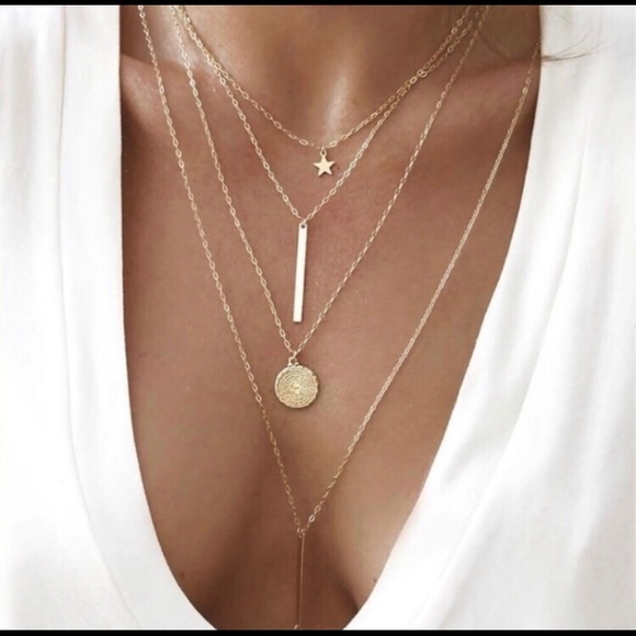 gem jewelry Jewelry - Gold charm necklaces